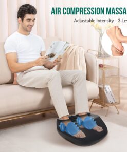 Snailax Foot Massager with Heat,Kneading,Compression,Vibration, Shiatsu Feet Massager Machine for Plantar Fasciitis,Neuropathy Pain, Foot Warmer,Gifts for Women,Men,Size 12 Foot Massager SL-527 25 8190CH3sb L