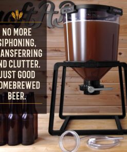 Craft A Brew - The Catalyst Fermentation System - 6.5 gal Conical Fermenter for Beer Home Brewing and Wine Making 21 8190MVKc6 S