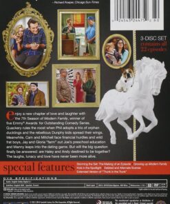Alternative view of MODERN FAMILY: THE COMPLETE SEVENTH SEASON (HOME VIDEO RELEASE) DVD 
                             
                            September 20, 2016