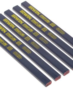 Alternative view of IRWIN Carpenter Pencil, Medium Lead, 6-Piece (66400) Regular Carpenter's Pencil