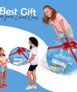 Abco Small Pop Up Tent and Automatic Instant Portable Cabana Beach Small Tent - 2 Person Pop Up Tent - 2 Doors Emergency Tent - Water-Resistant, UV Protection Sun Shelter with Carrying Bag (Sky Blue) 37 8194dNxnnmL