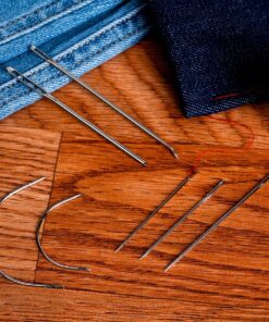 SINGER 01025 Heavy Duty Household Hand Needles, 1 Canvas, 1 Carpet, 1 Leather, 1 Sacks, 1 Sail, 2 Upholstery, Assorted 7/Pkg Single 16 8195f8Z1c0L