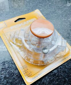 Fiskars Circle Cutter with 3 Replacement Blades - 1" to 8” Cut Length - Arts and Crafts Paper Cutter - Clear/Orange Paper Cutter & Refill Blades 38 8195hyZ7E0L