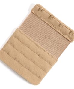 YARBAR Women's Bra Extenders 4 Hook / 3 Hook / 5 Hook / 2 Hook Comfortable Stretchy Bra Extension Strap Black, White, Beige, 3/4 Inch Spacing 14 8196h4SXrBL