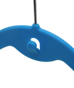 BriaUSA Cascade Hangers Blue Steel Swivel Hooks -Slim, Sturdy Saves You Extra Space - Set of 10 9 8197FDW5C2L