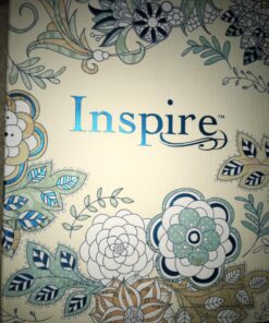 Tyndale NLT Inspire Bible (Softcover, Aquamarine): Journaling Bible with Over 400 Illustrations to Color, Coloring Bible with Creative Journal Space - Religious Gift that Inspires Connection with God Paperback 47 8197hF1cVCL