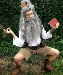 Rubies The Hobbit Gandalf Beard Costume Wig Kit- One Size 29 8197uNL1NCL
