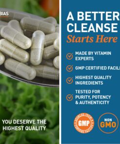 Dr. Tobias Colon 14 Day Cleanse, Advanced Gut Cleanse Detox for Women & Men with Cascara Sagrada, Psyllium Husk & Senna Leaf, Non-GMO Colon Cleanse, 28 Capsules (1-2 Daily) 28 Count (Pack of 1) 28 8198RTLDBL