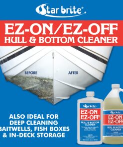 STAR BRITE EZ-ON EZ-Off Boat Hull & Bottom Cleaner - Remove Marine Deposits & Scum Line Quickly & Easily 32 Ounce 12 8198j2GlOML