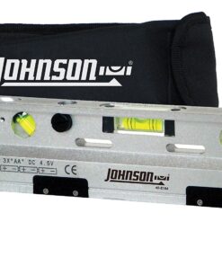 Johnson Level & Tool 40-6184 Magnetic Torpedo Laser Level, Silver & Black, 1 Laser Level 12 8199EGHzrL 1