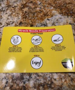 Miracle Noodle Miracle Rice - Konjac Rice, Keto Rice, Plant-Based, Gluten-Free, Soy Free, Low Carb Rice, Low-Calorie Rice, Grain Free, Perfect for Stir-Fry, Rice Pilaf, & Rice Pudding - 8 Oz, 6-Pack 33 8199oHYV0vL