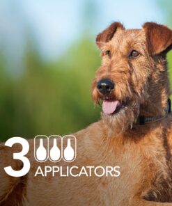 TevraPet FirstAct Plus Flea and Tick Topical for Dogs 45-88 Pounds, 3 Applicators 14 819AggzINUL