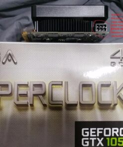 EVGA GeForce 04G-P4-6253-KR, GTX 1050 Ti SC GAMING, 4GB GDDR5, DX12 OSD Support (PXOC) Graphics Card SC (Single Fan) 38 819ApSlqncL