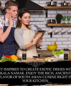 The Spice Lab Kala Namak Black Salt - Indian Himalayan Black Salt - 1 Pound - Vegan Kala Namak Salt - Natural Indian Black Salt Gluten Free - Vegan Tofu Scramble Seasoning Natural Egg Taste Mineral Salt 1 Pound (Pack of 1) 16 819BG8YVIQL 1