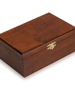 Wegiel Handmade European Professional Tournament Chess Pieces With Wood Storage Case 18 819CuK11SbL
