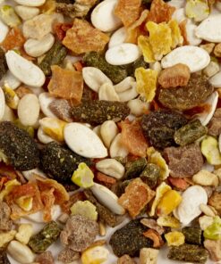 F.M. Brown's Tropical Carnival, Farm Fresh Fixins Treats for Rabbits, Guinea Pigs, Hamsters, Rats, Mice, and Other Small Animals, Healthy Mix of Fruits, Veggies, Seeds, and Hay, 10 oz 11 819DgyZa S