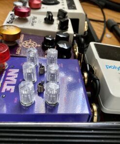 WORLDS BEST CABLES 6 Units - 6 Inch -Pedal, Effects, Patch, Instrument Cable Custom Made Made Using Mogami 2319 Wire and Eminence Gold Plated ¼ inch (6.35mm) R/A Pancake Type Connectors 37 819EE xSKZL