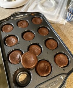 Norpro Nonstick Mini Cheesecake Pan with Handles, 12 count 29 819En6ZcoDL 1