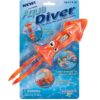 PlayMonster Aqua Diver - The Race-The-Clock Pool Game Orange 41 819FJLw3HnL