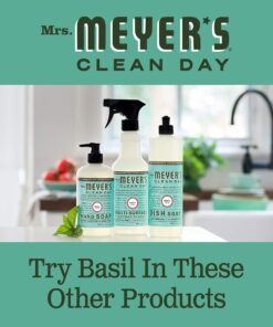Mrs. Meyer's Hand Soap, Basil, 12.5 Fl Oz (Pack of 3) 19 819G3WXA1EL