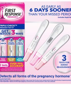 First Response Triple Check Pregnancy Test 3 ct. 33 819HZlOCX4L
