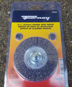 Forney 72733 Wire Wheel Brush, Coarse Crimped with 1/4-Inch Hex Shank, 2-1/2-Inch-by-.012-Inch 13 819LUzbpLQL