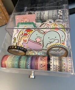 iDesign Plastic Divided 3-Drawer Vanity & Countertop Organizer – 7" x 6.5" x 6.5”, Clear 3 Drawer 40 819LypfaNAL