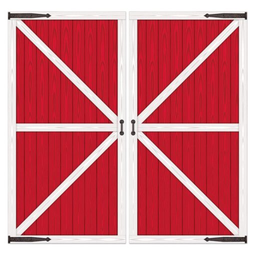 Barn Door Props Party Accessory (1 count) (2/Pkg) 1 Barn Door