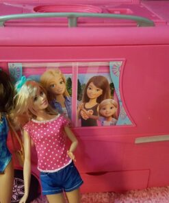 Barbie Pop-Up Camper Transforms into 3-Story Play Set with Pool! Standard 26 819MhT4rwKL