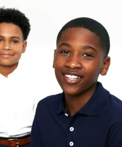 French Toast Boys' Long-Sleeve Pique Polo Shirt 12 Navy 8 819NDXntPL