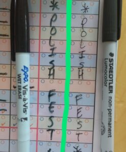 EXPO Vis-a-Vis Wet Erase Markers, Fine Point, Assorted Colors, 8 Count 8 Count (Pack of 1) 35 819NcPdCFxL