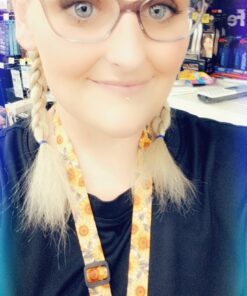 Wisdompro Adjustable Lanyard, Heavy Duty Neck Strap Lanyard with Detachable Buckle and Metal Hook for Keys, ID Badges, Card Holder, Name Tags - Sunflower Neck Lanyard 18 819O27mnBL