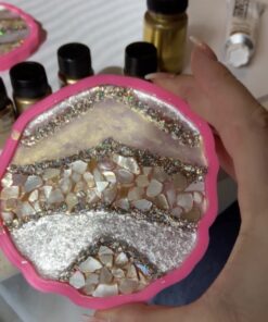 Eye Candy Premium Mica Powder Pigment “Icicle” (50g) Multipurpose DIY Arts and Crafts Additive | Natural Bath Bombs, Resin, Paint, Epoxy, Soap, Nail Polish, Lip Balm (Icicle, 50G) Icicle 40 819RNHZyJFL