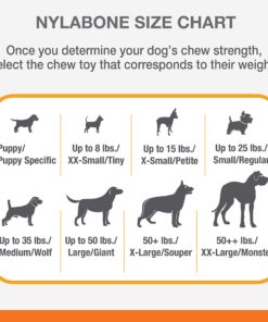 Nylabone Power Chew Knuckle Bone Big Dog Chew Toy Knuckle Chicken XX-Large/Monster (1 Count) XX-Large/Monster (1 Count) Natural 25 819T1IHfWSL