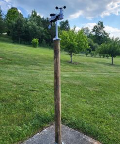 Sainlogic Professional WiFi Weather Station with Outdoor Sensor, Internet Wireless Weather Station with Rain Gauge, Weather Forecast, Wind Gauge, Wunderground, Black 59 819TQyjcSmL