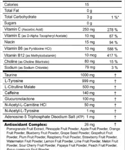 GAMMA LABS G Fuel Blue Ice Energy Powder, Sugar Free, Clean Caffeine Focus Supplement, Blue Raspberry Flavor, Focus Amino, Vitamin + Antioxidants Blend - 9.8 oz (40 Servings) 20 819UtQMYmJL