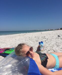 GoSports AirWedge Inflatable Beach Chair - Relax with The Comfort of Air (2-Pack) 43 819VETDzEuL