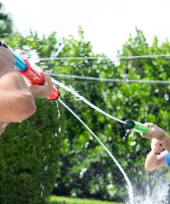 Water Sports Stream Machine Water Gun Cannon - Strong, Fun, Powerful Squirt Gun - Swimming Pool Toy for All Ages - 24” Single Barrel, Colors May Vary Qf-2000 14 819VWuW7C1L