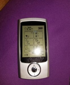 Ohuhu Tens Unit Muscle Stimulator: 24 Modes Rechargeable Tens Stimulator Machine - 16 Pads Electric EMS Unit Massager Acupoint Map Included for Back Shoulder Legs Pain Relief Christmas Gift - Silver 39 819WxJ74MUL