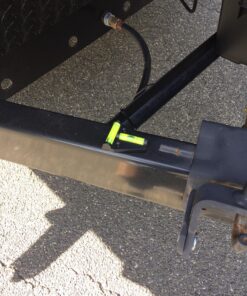 Camco RV T Level | Assists You in Leveling Your RV | For Front-to-Back and Side-to-Side Leveling | Screw-Mounted (25543), Green,black 19 819XdqevsgL