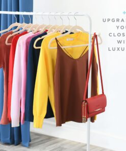 Home-it Premium Velvet Hangers 50 Pack - Ivory Suit Hangers Non-Slip - Heavy duty Clothes Hangers for Closet, Jacket, Shirt, Pants and Suit, Hook Swivel 360 - Ultra Thin 26 819XgwAwjbL