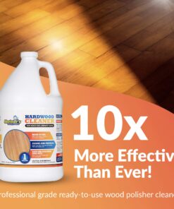 Sheiner's Hardwood Floor Cleaner, Laminate Floor Cleaner, Household Supplies, for Deep Cleaning of Wood, Natural and Engineered Flooring, pH Neutral and Non Toxic, 1 Gallon 15 819Y25FmQeL