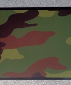 Camouflage Camo Wallpaper Wall Border - Green 12 819bAjpsBPL