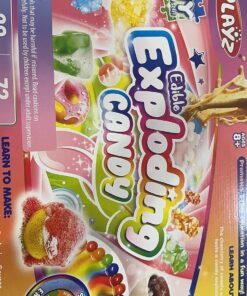 Playz Edible Exploding Candy Making Science Kit for Kids Ages 8-12 Years Old - Food Science Chemistry Kid Science Kit with 29 Experiments, Educational Science Kits for Boy & Girls 27 819cIRp61cL