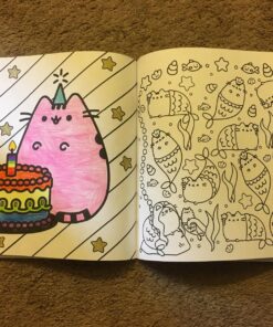 Pusheen Coloring Book (A Pusheen Book) Paperback, Coloring Book 50 819cQkPh5L