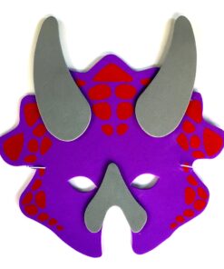 Playscene 1 Dozen Foam Dinosaur Masks, Party Favors For Children (12 Dinosaur Masks) 21 819cgbZsR5L