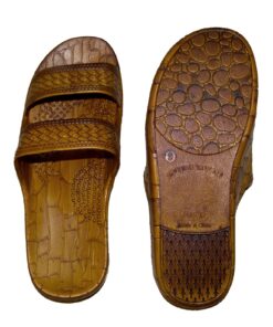 IMPERIAL SANDALS HAWAII Women Double Strap Jesus Style Hawaii Sandals, Unisex Sandal for Women Men and Teens 9 Brown 13 819cpRHJUYL 2