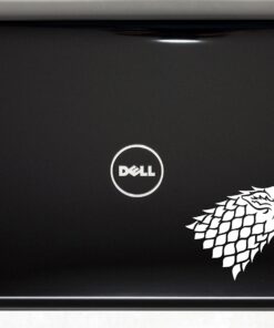 Alternative view of Stark Wolf - 5 1/2" x 3 3/4" die cut vinyl decal/stick for window, car, truck, tool box, laptop, MacBook virtually any hard, smooth surface