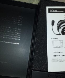 HyperX Cloud Gaming Headset for PC, Xbox One¹, PS4, PS4 PRO, Xbox One S¹, Nnintedo Switch (KHX-H3CL/WR) - Black 90 819gnGoHbL