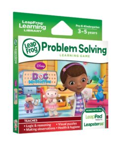LeapFrog Disney Doc McStuffins Learning Game (for LeapFrog Epic, LeapPad Platinum, LeapPad Ultra, LeapPad1, LeapPad2, LeapPad3, Leapster Explorer, LeapsterGS Explorer) 9 819hhMME8sL